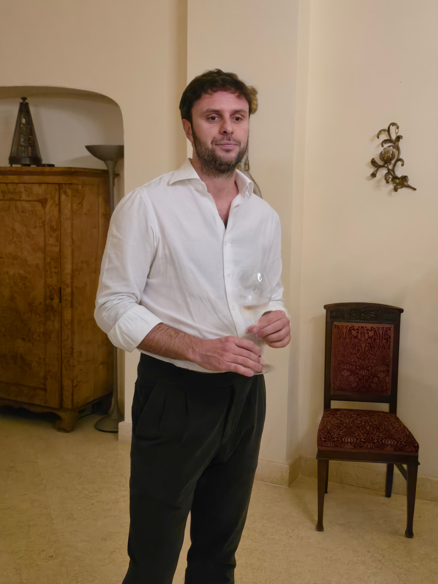 Gregoire Desforges of Baglio di Pianetto Gregoire Desforges